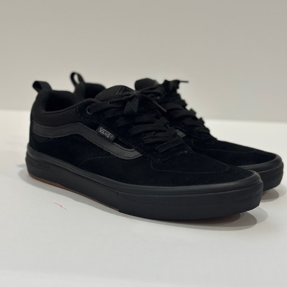 Vans Kyle Walker Black Sneakers Suede Canvas Low-Top